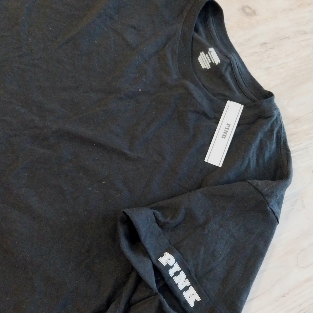 PINK Victoria's Secret Black Tee